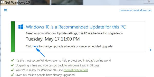 Cómo eliminar el icono de la barra de tareas y negarse a actualizar a Windows 10