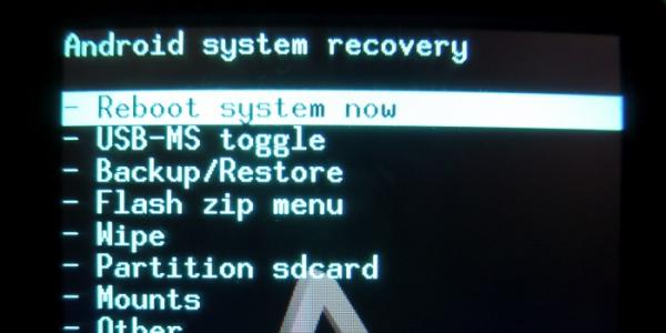 Installing firmware on an Android device from a computer